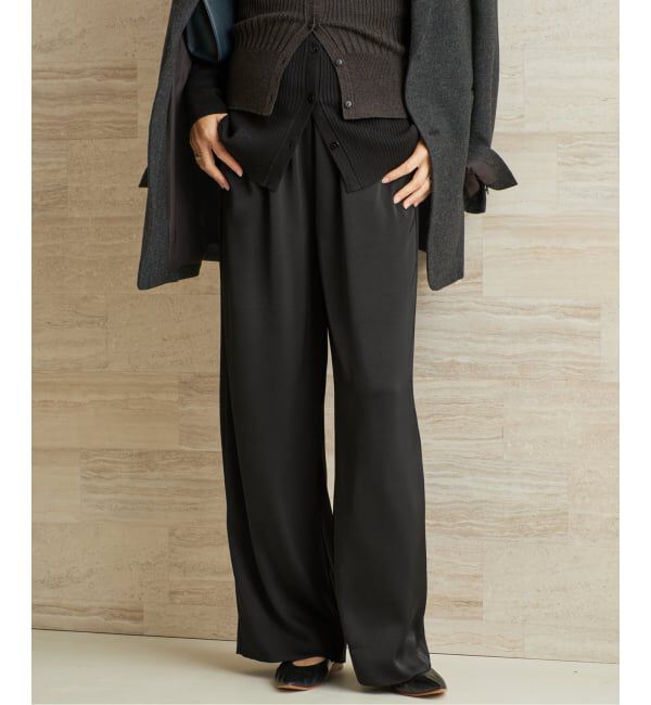 Plage「dull satin straight パンツ」|その他|