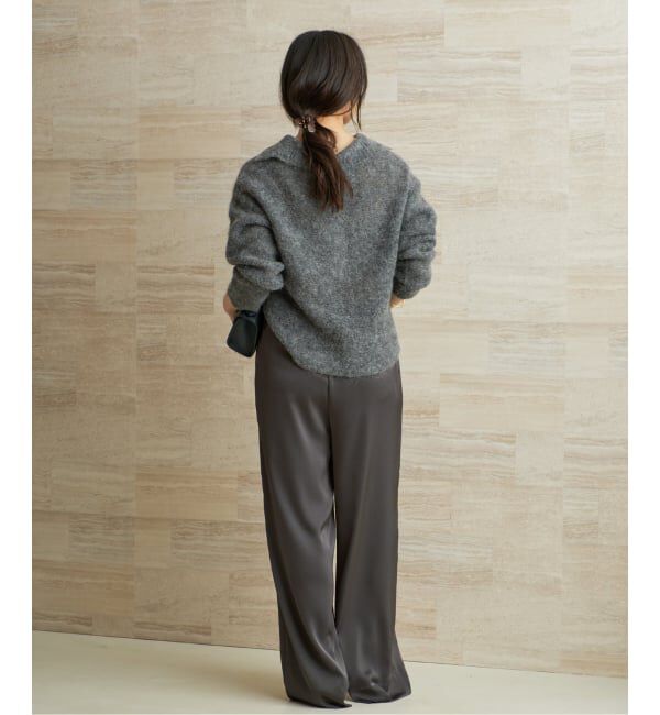 Plage「dull satin straight パンツ」|その他|