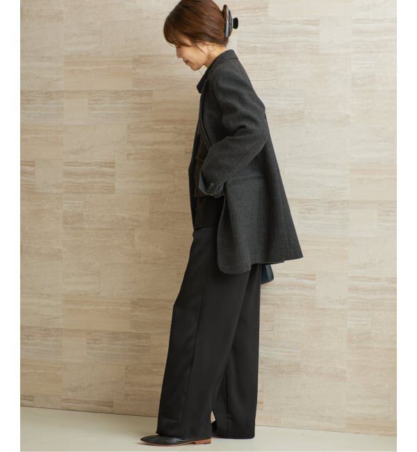 Plage「dull satin straight パンツ」|その他|