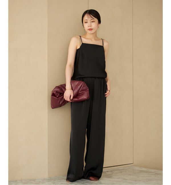 Plage「《追加》dull satin relax パンツ 2」|その他|