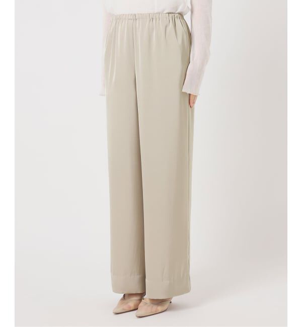 Plage「《追加》dull satin relax パンツ 2」|その他|