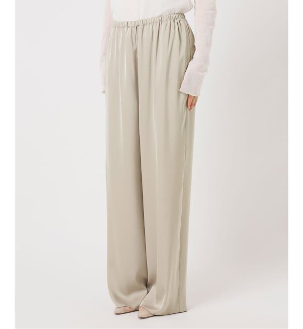 Plage「《追加》dull satin relax パンツ 2」|その他|