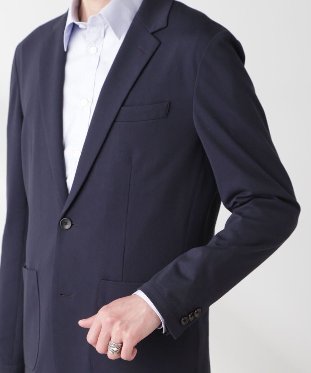 nano･universe「「N JACKET PREMIUM」IN DRY カノコストレッチジャケット(セットアップ可)」|スーツ|