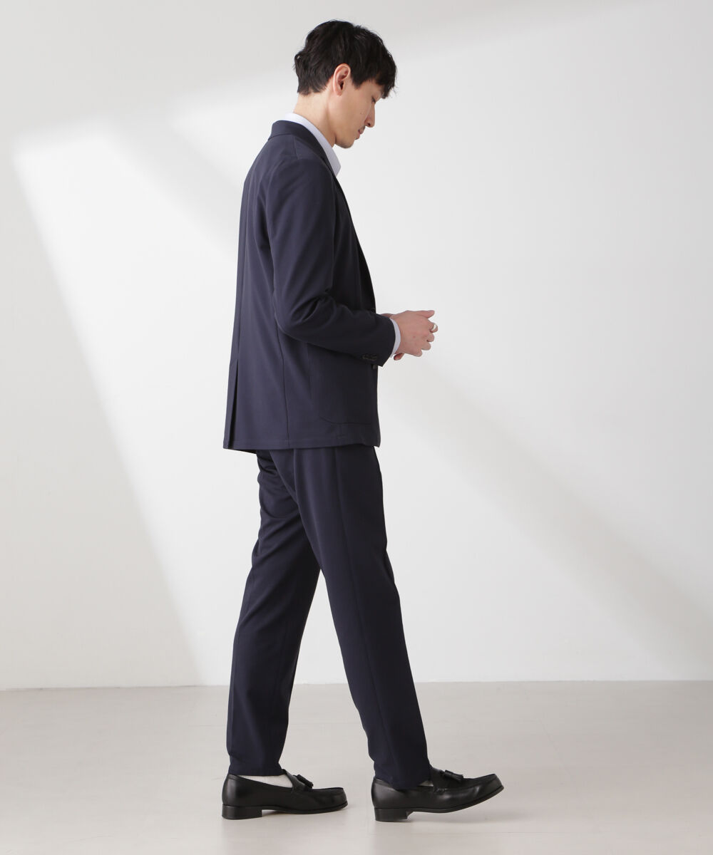 nano･universe「「N JACKET PREMIUM」IN DRY カノコストレッチジャケット(セットアップ可)」|スーツ|