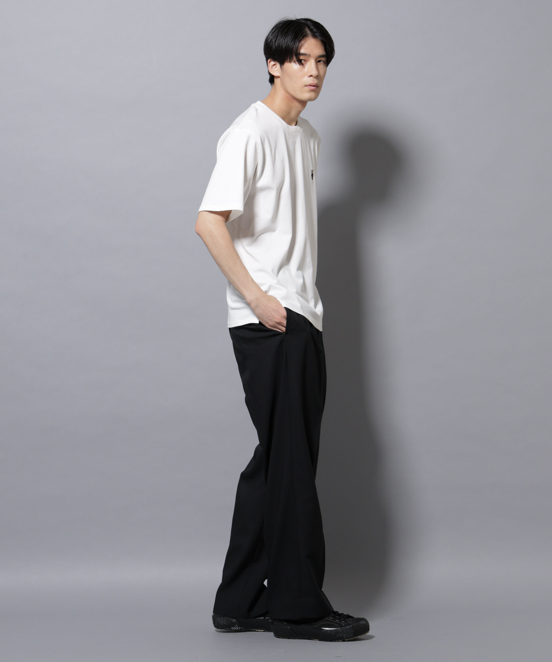NANO universe「ナノベアTシャツ 半袖 夏服Ver.2」|Tシャツ・カットソー|