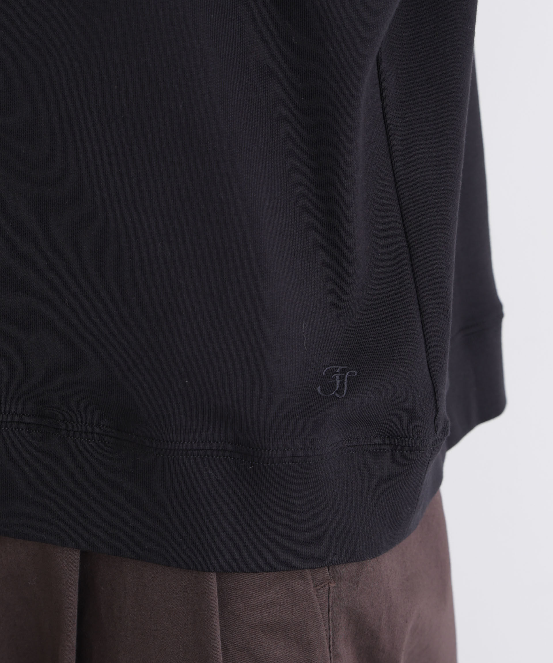 NANO universe「「FORMAL JERSEY」モックネックカットソー長袖」|Tシャツ・カットソー|