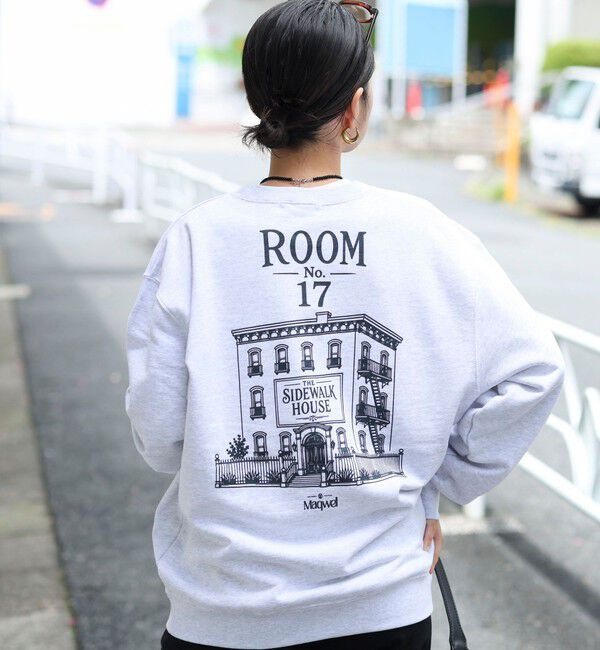 MAQWEL「《セットアップ対応》【MAQWEL/マクウェル】 ROOM#17スウェット」|Tシャツ・カットソー|