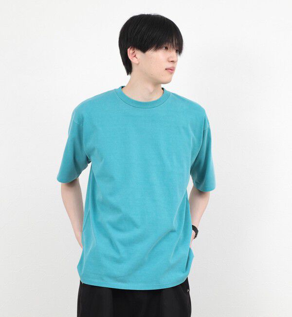 NOLLEY'S goodman「【BECシリーズ】《接触冷感/UVカット》PIGMENT DYE BIO WASH ピグメント染め オーバーサイズTシャツ」|Tシャツ・カットソー|