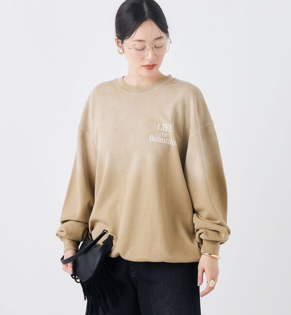 NOLLEY'S「【GULF COAST SPORTSWEAR/ガルフ コースト スポーツウェア】別注フォトプリントスウェット」|スウェット・ジャージ|ベージュ