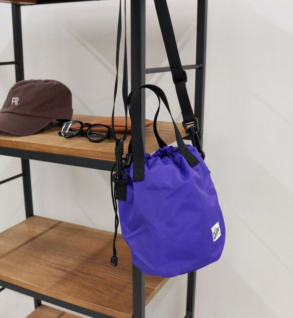 fredy emue「【Drifter/ドリフター】DRAWSTRING POUCH」|ショルダー・メッセンジャー|パープル