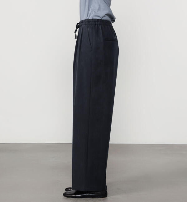 Morris & Sons「MORRIS & SONS | ワイドイージーパンツ WOMEN」|チノ|