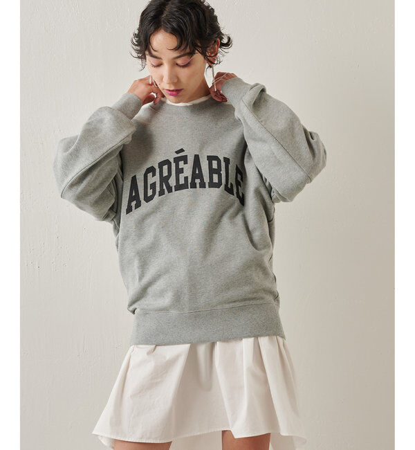 THE PAUSE「【THE PAUSE】ロゴスウェットプルオーバー」|Tシャツ・カットソー|