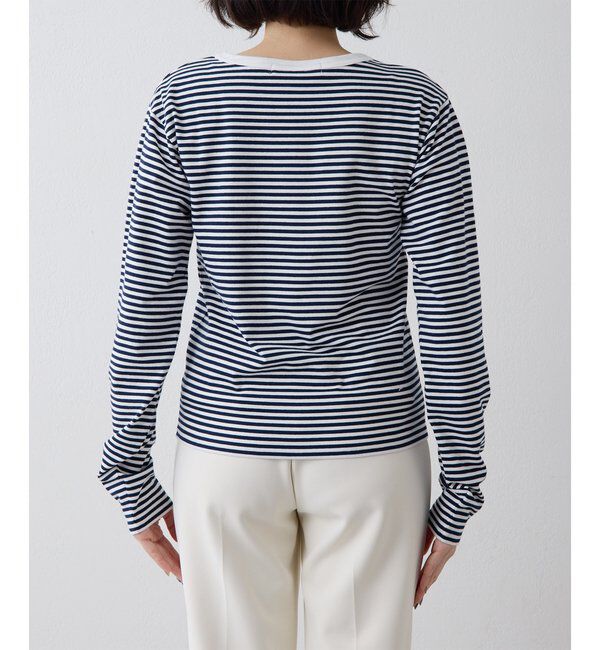 THE PAUSE「【THE PAUSE】ボーダーロンTEE」|Tシャツ・カットソー|
