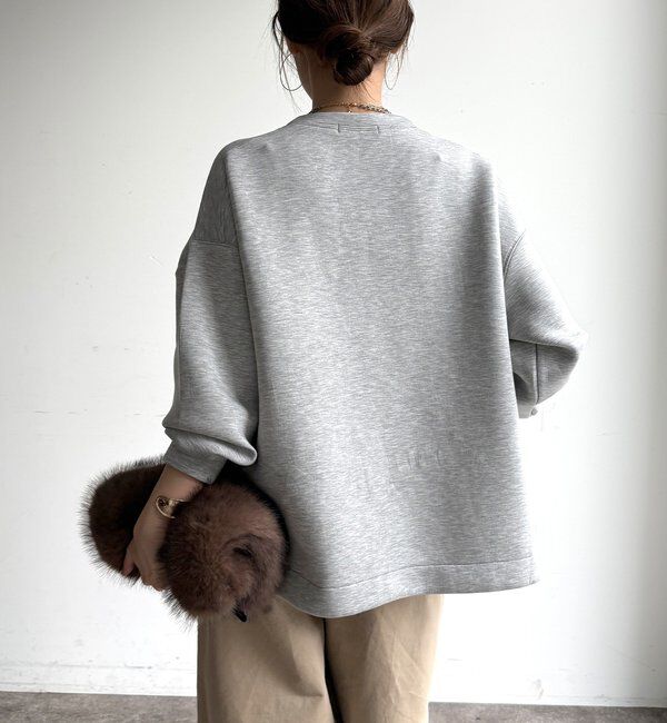 「【WEB限定】ダンボールサイドフリルサガラ刺繍プルオーバー」|Tシャツ・カットソー|
