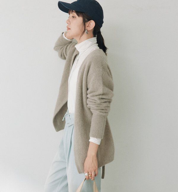  「シルクブレンドカットタートル」|Tシャツ・カットソー|