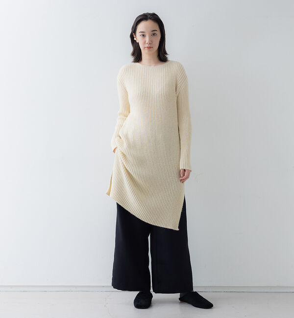 collex「ナチュラルファインヤーンニットワンピース」|ワンピース|