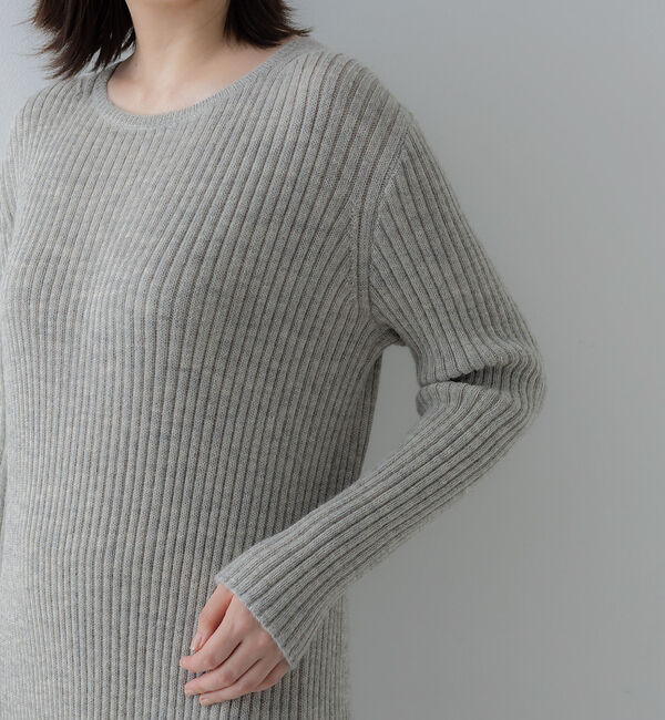collex「ナチュラルファインヤーンニットワンピース」|ワンピース|
