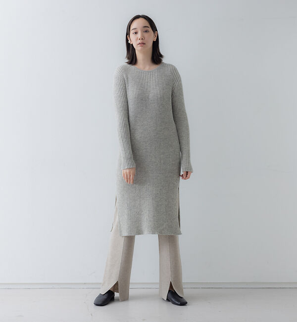 collex「ナチュラルファインヤーンニットワンピース」|ワンピース|