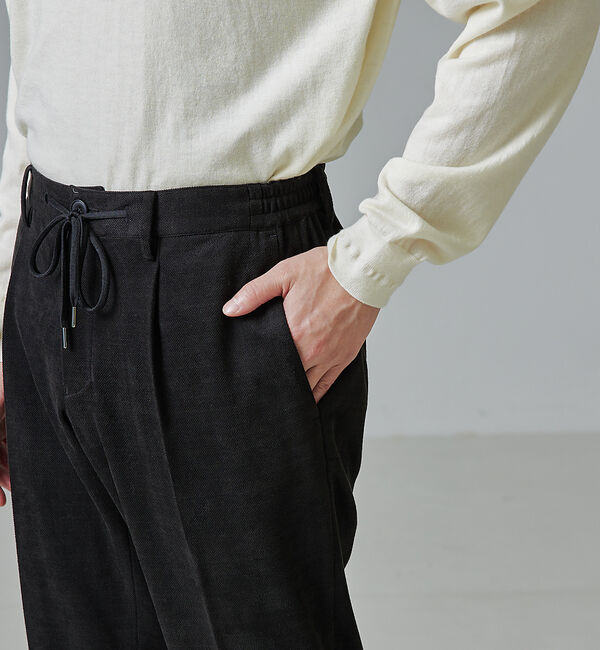 ABAHOUSE「【セットアップ対応/FLEX PANTS】ネオスウェード ツイル イージーパンツ」|その他|