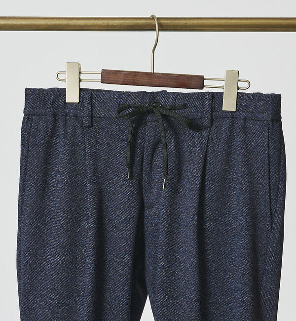 ABAHOUSE「【セットアップ対応/FLEX PANTS】ムリネ ジャージ パンツ」|スラックス|