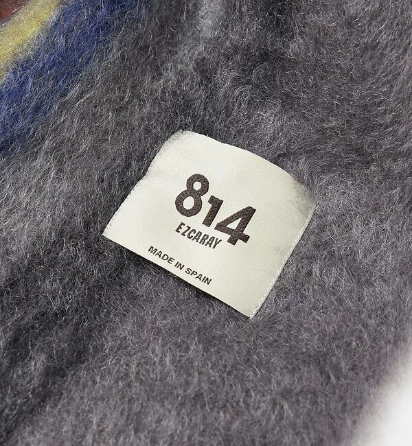 ABAHOUSE「【814 EZCARAY】MOHAIR TARTAN モヘヤ マフラー」|マフラー|