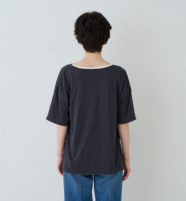 Rouge vif「2WAYコットンリバーシブルロゴＴシャツ」|Tシャツ・カットソー|
