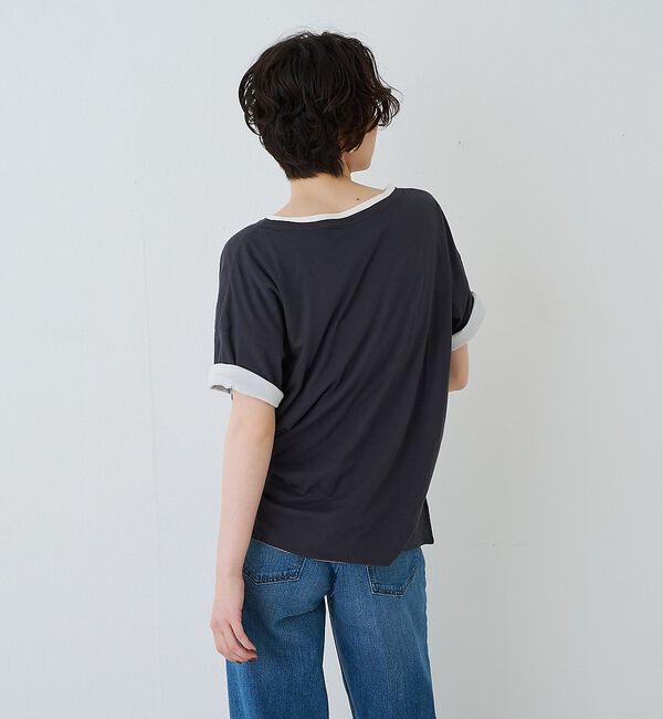 Rouge vif「2WAYコットンリバーシブルロゴＴシャツ」|Tシャツ・カットソー|