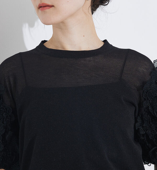 qualite「boussole&times;qualiteフラワーエンブロPO」|Tシャツ・カットソー|