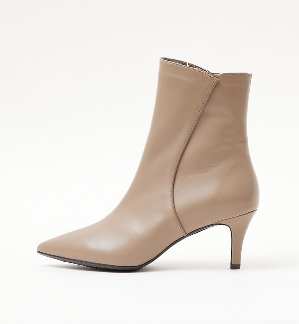 AU BANNISTER「【最高ブーツ/ 6.5cmヒール】ポインテッドトゥショートブーツ」|ショートブーツ|