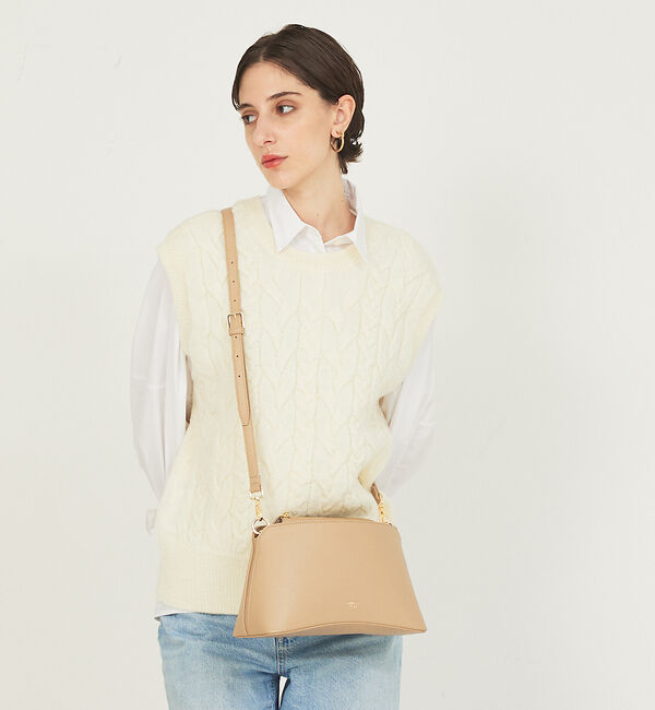 LOWELL things「【VERY掲載】Sque/クッションハンドルミニショルダー」|ショルダー・メッセンジャー|