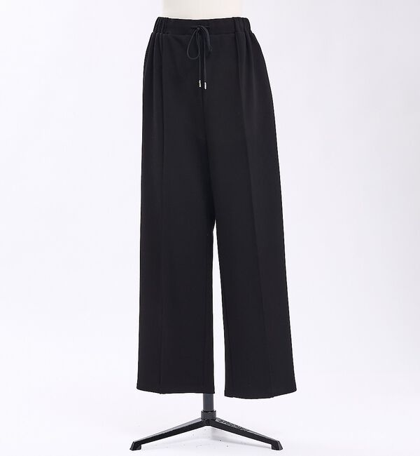 abahouse mavie「裏起毛ダンボールニットストレートパンツ」|その他|