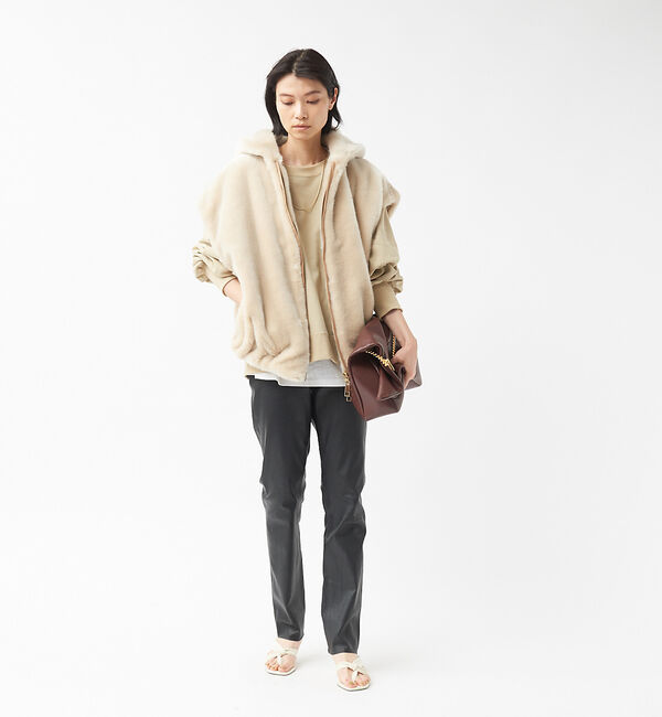 The Store by C' 「【COCUCA】シープレザー ストレッチパンツ」|その他|