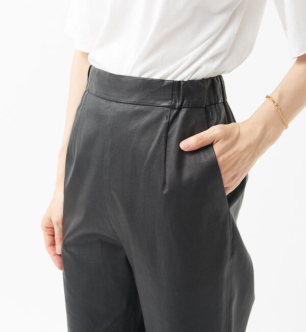 The Store by C' 「【COCUCA】シープレザー ストレッチパンツ」|その他|