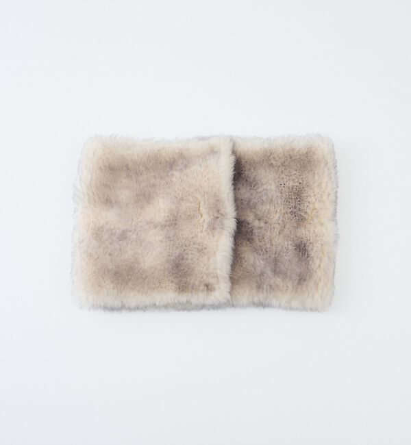 The Store by C' 「【KARL DONOGHUE】Popper Shrug／ファーシュラッグ」|マフラー|