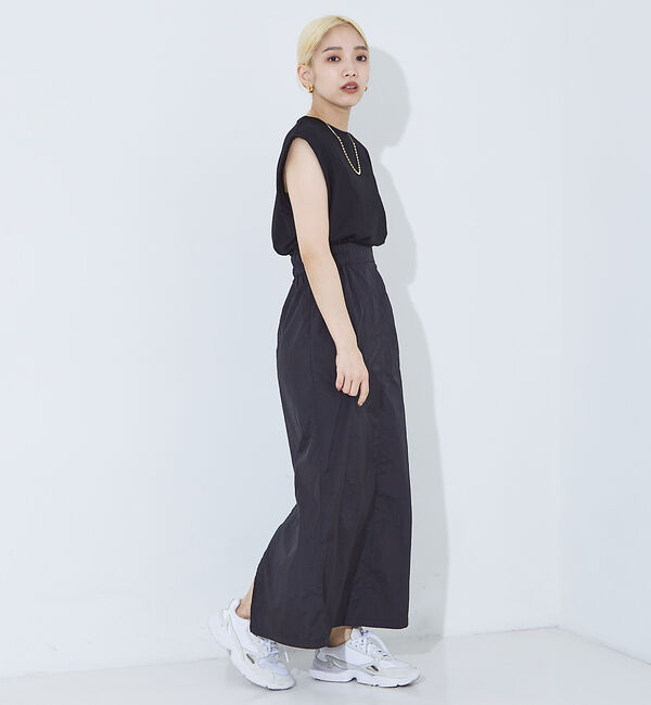 NOMINE「カットコンビ ワッシャー ワンピース」|ワンピース|