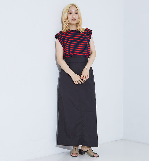 NOMINE「カットコンビ ワッシャー ワンピース」|ワンピース|