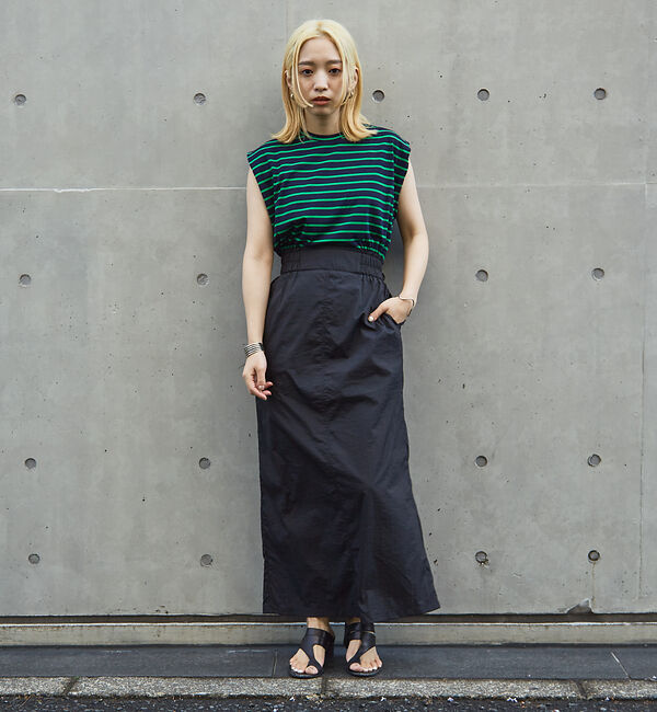 NOMINE「カットコンビ ワッシャー ワンピース」|ワンピース|