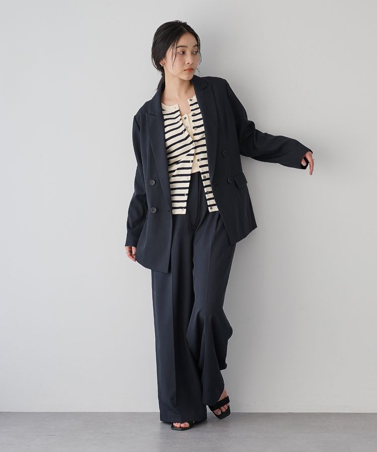 YECCA VECCA「タックワイドパンツ」|その他|