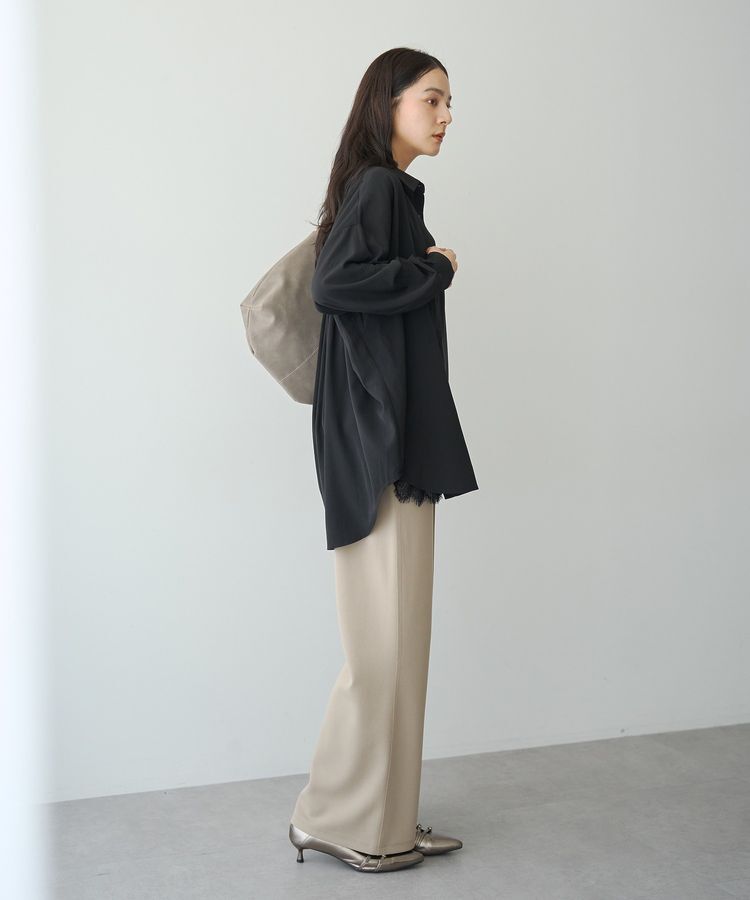 YECCA VECCA「イージーカットジョーゼットパンツ」|その他|