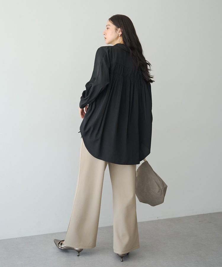 YECCA VECCA「イージーカットジョーゼットパンツ」|その他|