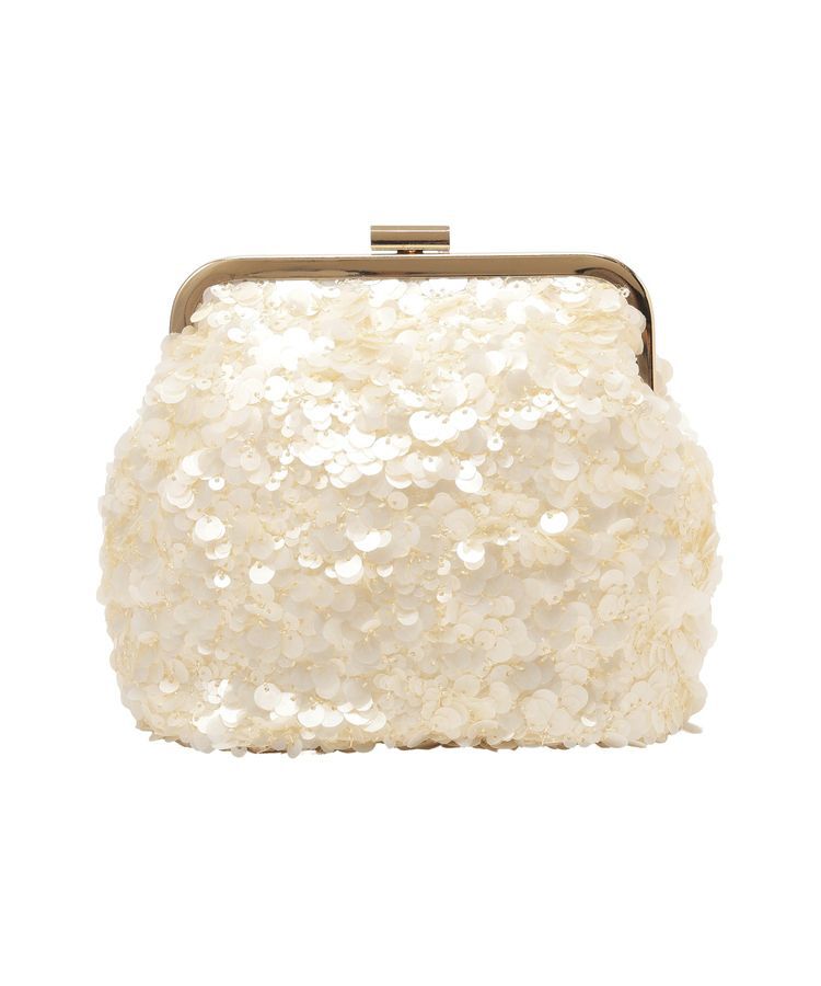YECCA VECCA「マットスパンコールがま口金具バッグ」|ショルダー・メッセンジャー|