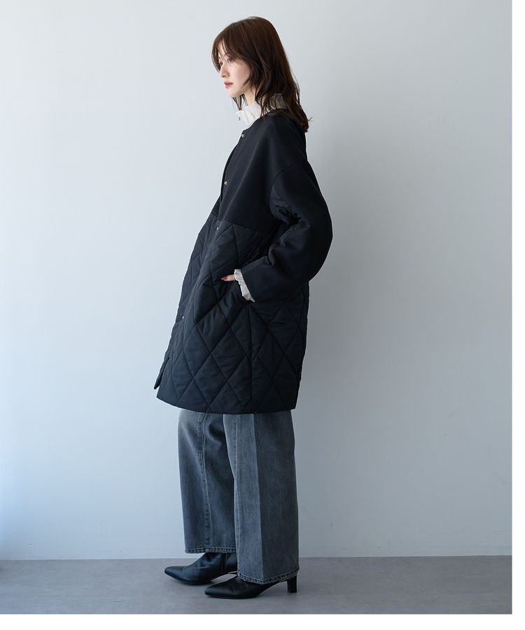 YECCA VECCA「カットボンディング&times;中綿コート」|その他|