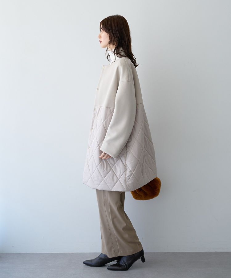 YECCA VECCA「カットボンディング&times;中綿コート」|その他|