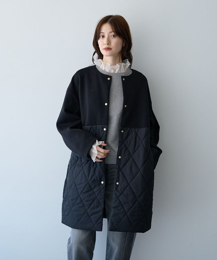YECCA VECCA「カットボンディング&times;中綿コート」|その他|