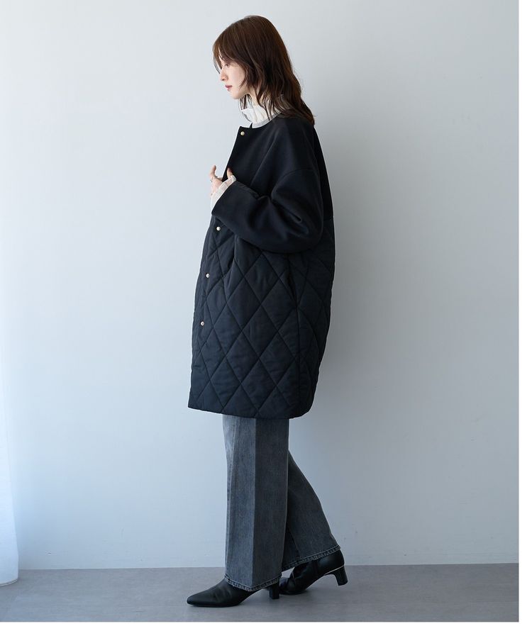 YECCA VECCA「カットボンディング&times;中綿コート」|その他|