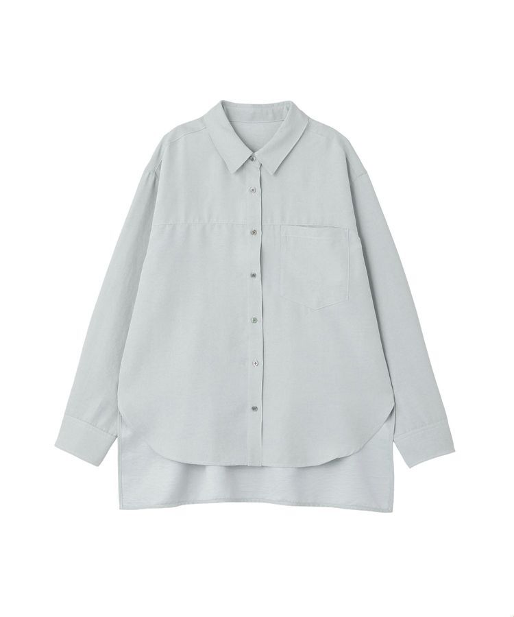 YECCA VECCA「ピーチ起毛シャツ」|シャツ・ブラウス|Mint Green