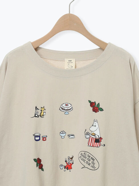 Samansa Mos2「【MOOMIN&times;Samansa Mos2】リトルミイプリントロンT」|Tシャツ・カットソー|