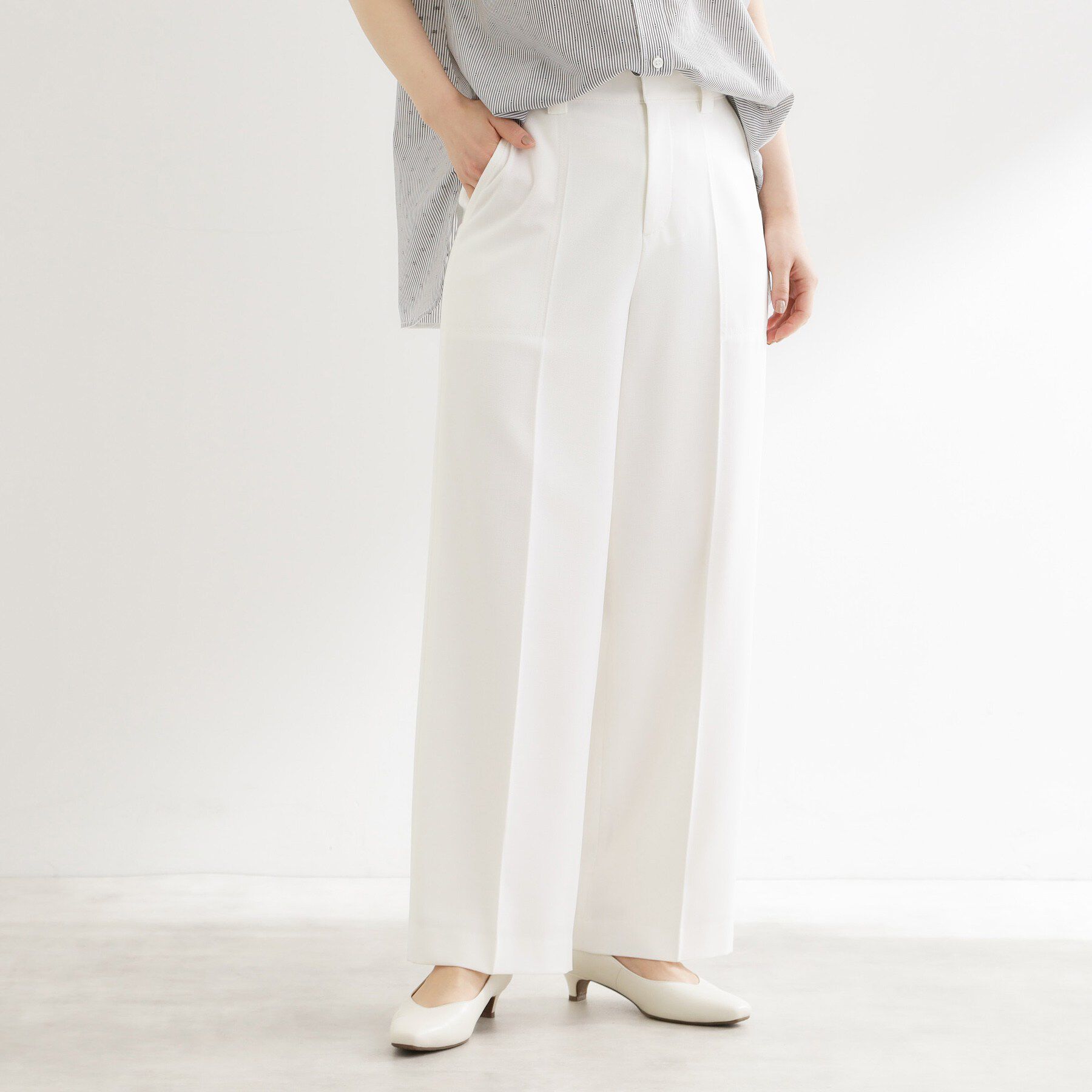 Reflect「ステッチワークストレートワイドパンツ」|その他|