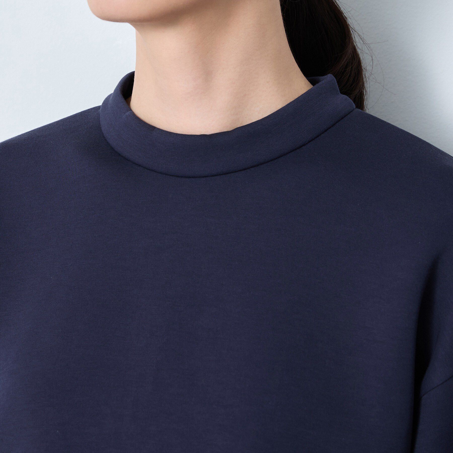 Reflect「【手洗い可】異素材切り替えデザインプルオーバー」|Tシャツ・カットソー|