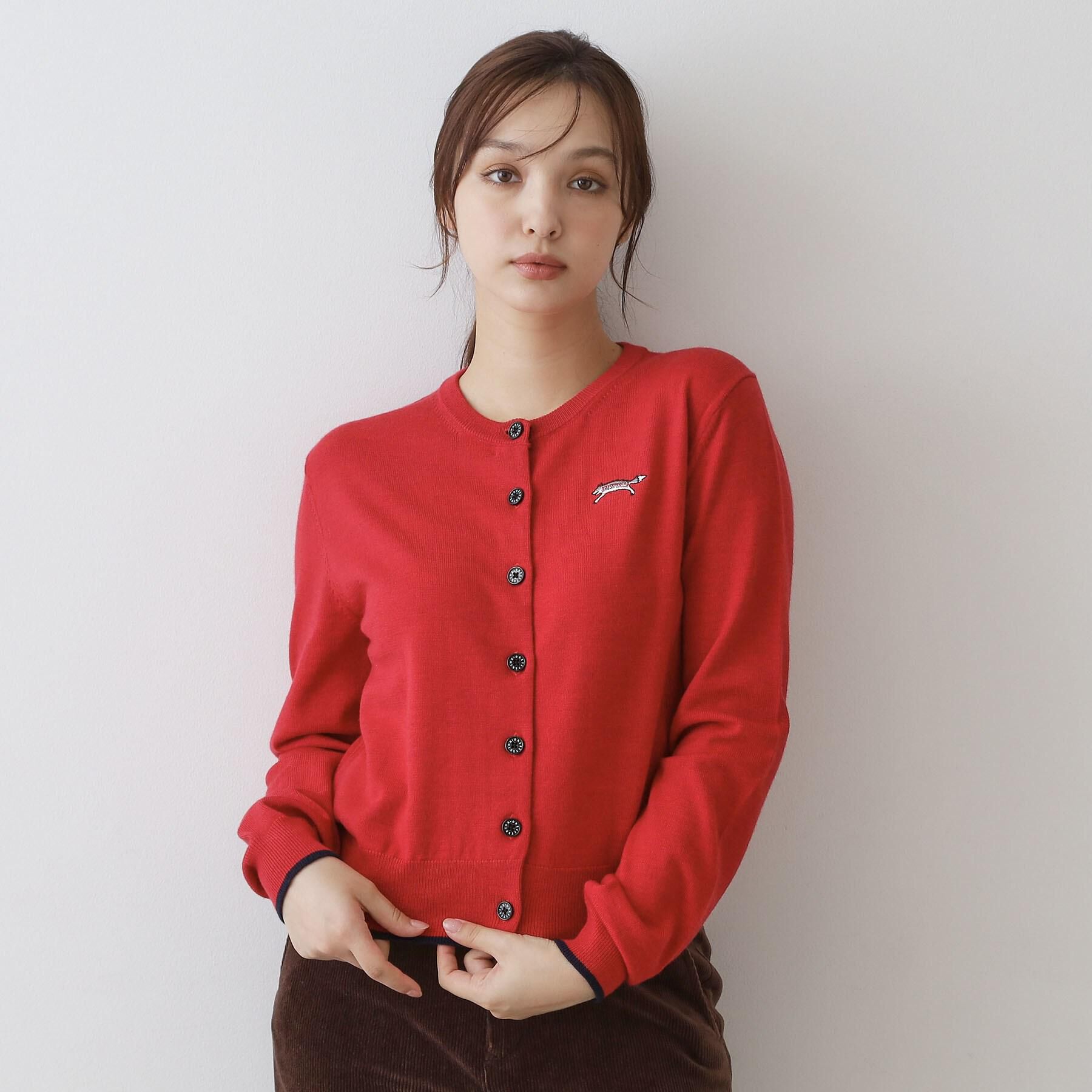 DRESSTERIOR「【STORY11月号掲載】ゼニアバル―ファキャッシュウールクルーネックカーディガン」|カーディガン|
